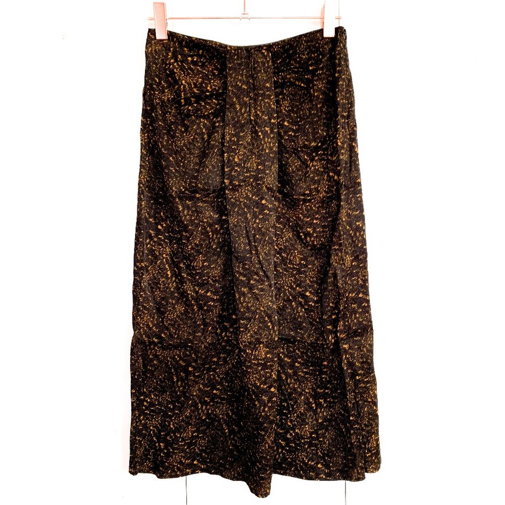 NWT & OTHER STORIES print draped midi skirt 4